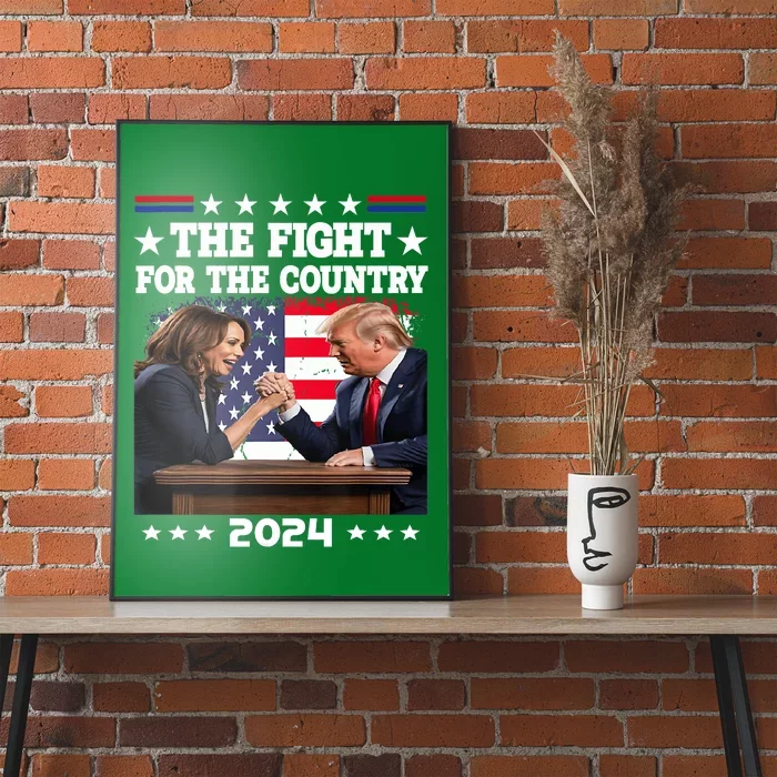 Kamala Harris Vs Trump The Fight For The Country 2024 Poster