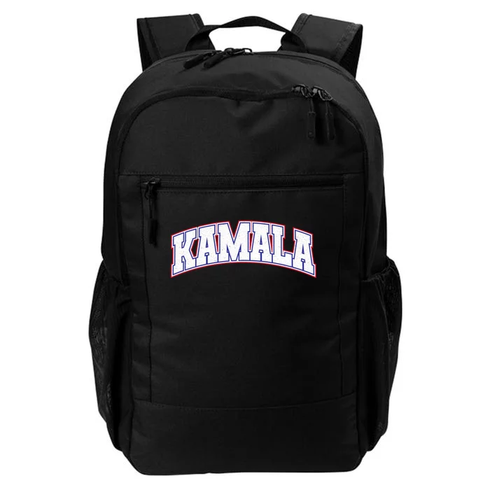 Kamala Harris Varsity Style Arch Lettering Daily Commute Backpack