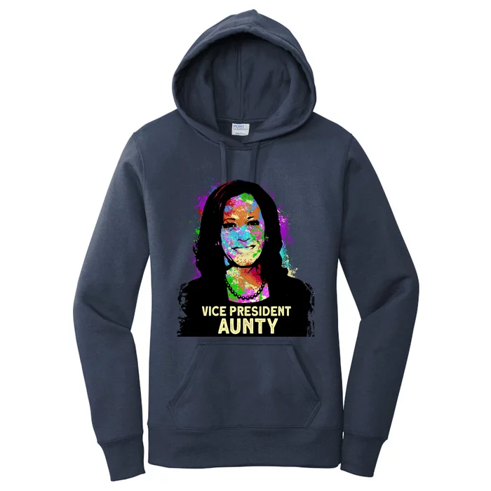 Kamala Harris Vice President Aunty Inauguration Day 2021 Gift Women's Pullover Hoodie