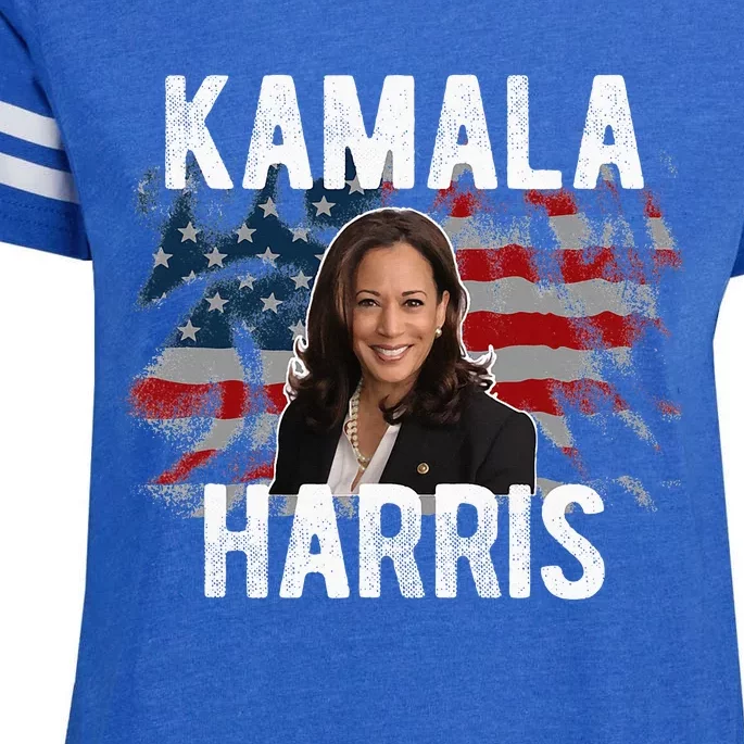 Kamala Harris Vice President Biden Harris 2020 Enza Ladies Jersey Football T-Shirt