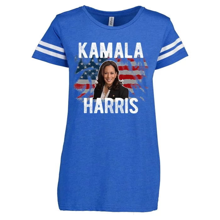 Kamala Harris Vice President Biden Harris 2020 Enza Ladies Jersey Football T-Shirt