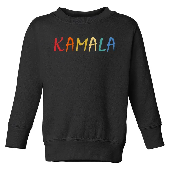 Kamala Harris Vice President Toddler Sweatshirt