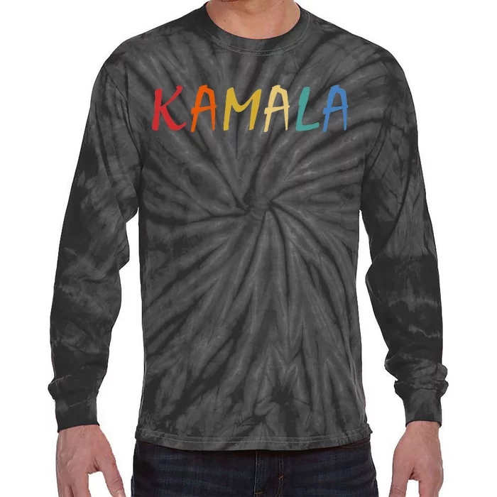 Kamala Harris Vice President Tie-Dye Long Sleeve Shirt