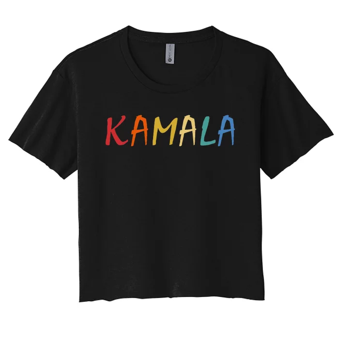 Kamala Harris Vice President Women's Crop Top Tee