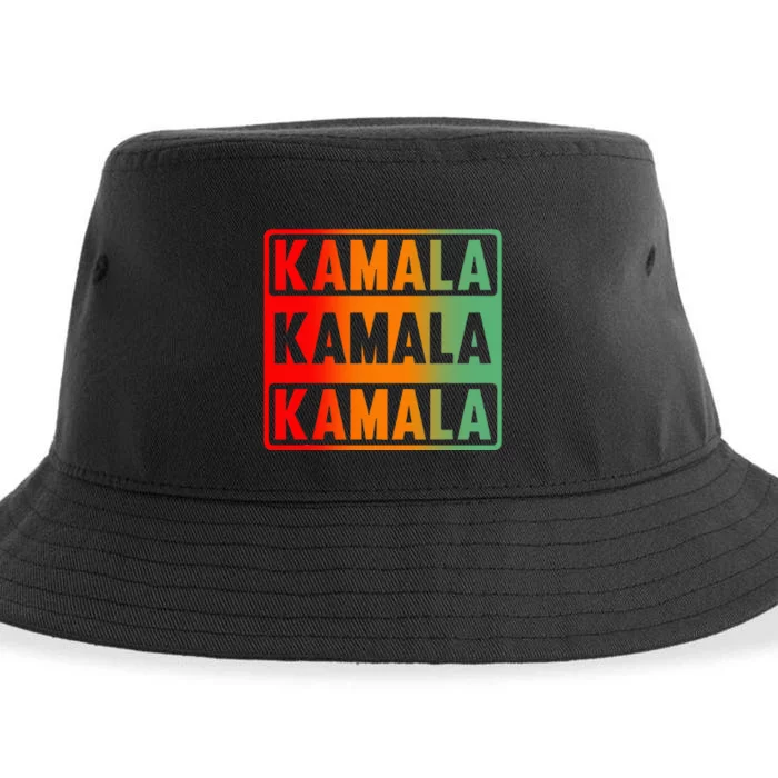 Kamala Harris Vintage Style Fans Of Kamala Harris 2020 Sustainable Bucket Hat