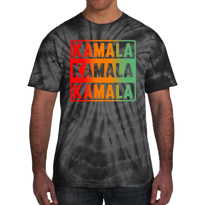 Kamala Harris Vintage Style Fans Of Kamala Harris 2020 Tie-Dye T-Shirt