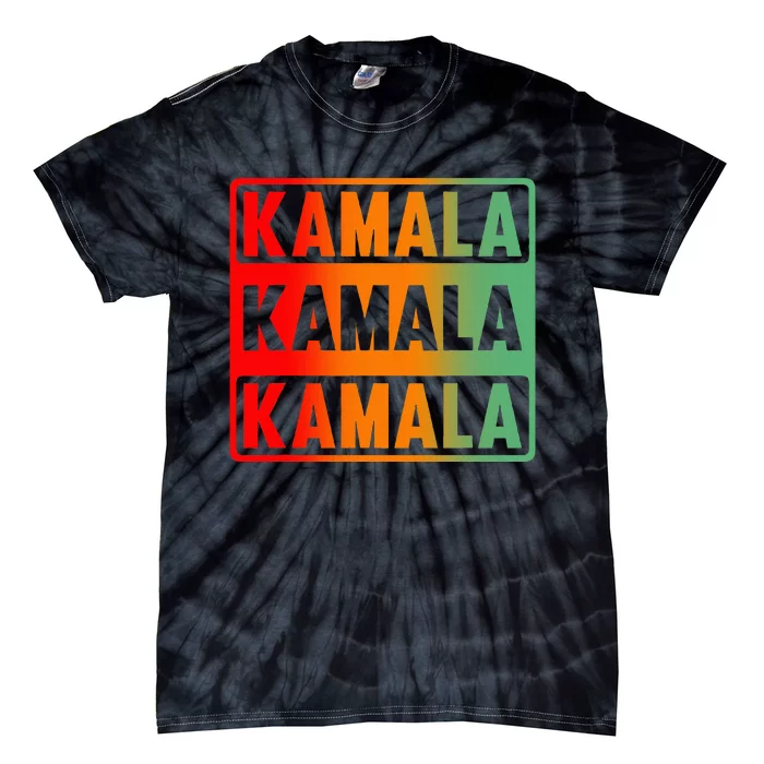 Kamala Harris Vintage Style Fans Of Kamala Harris 2020 Tie-Dye T-Shirt