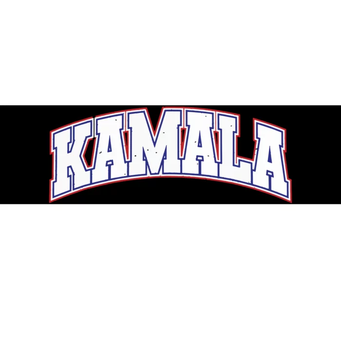 Kamala Harris Varsity Style Arch Lettering Bumper Sticker