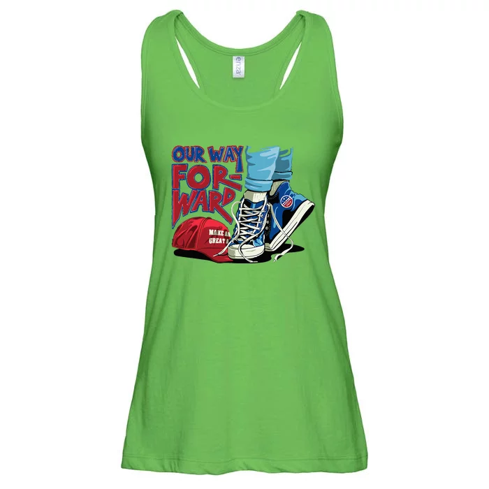 Kamala Harris Walz Waltz 2024 Understand The Assignt Ladies Essential Flowy Tank