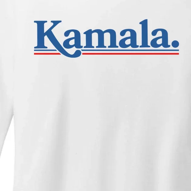 .Kamala Harris Willy Chavarria Womens CVC Long Sleeve Shirt