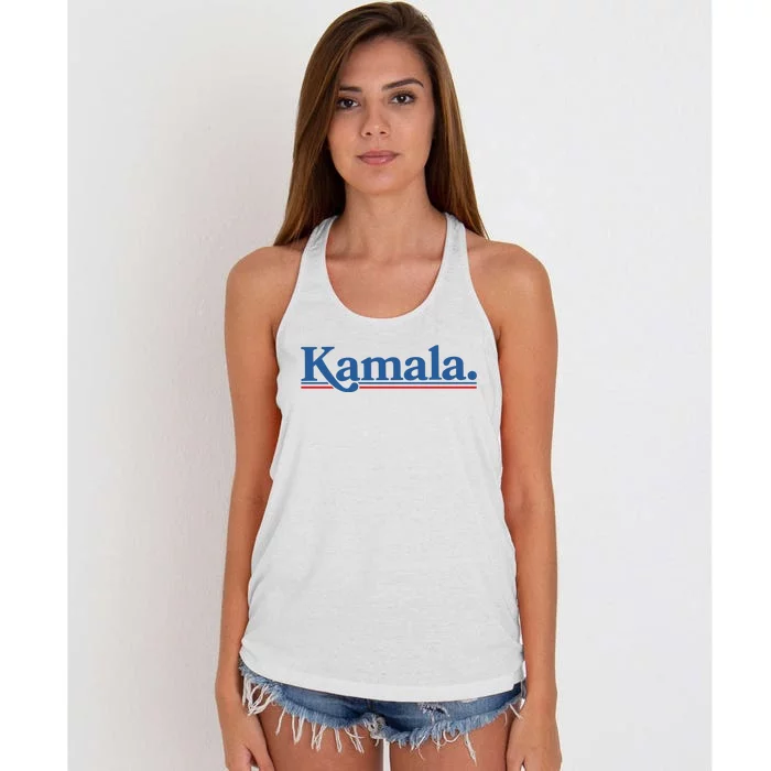 .Kamala Harris Willy Chavarria Women's Knotted Racerback Tank