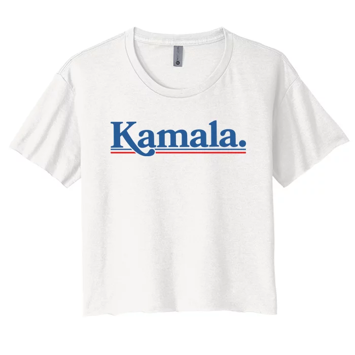 .Kamala Harris Willy Chavarria Women's Crop Top Tee