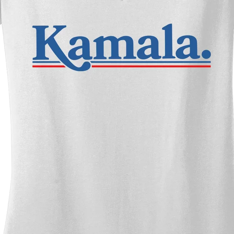 .Kamala Harris Willy Chavarria Women's V-Neck T-Shirt