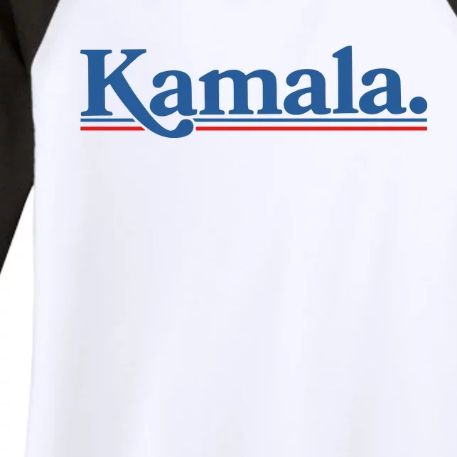 .Kamala Harris Willy Chavarria Women's Tri-Blend 3/4-Sleeve Raglan Shirt