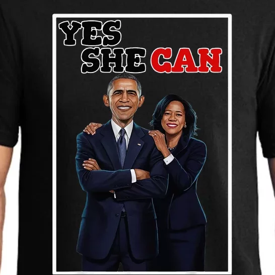 Kamala Harris Waltz And Barack Obama Forward 2024 Election Pajama Set