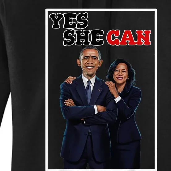 Kamala Harris Waltz And Barack Obama Forward 2024 Election Women's Pullover Hoodie