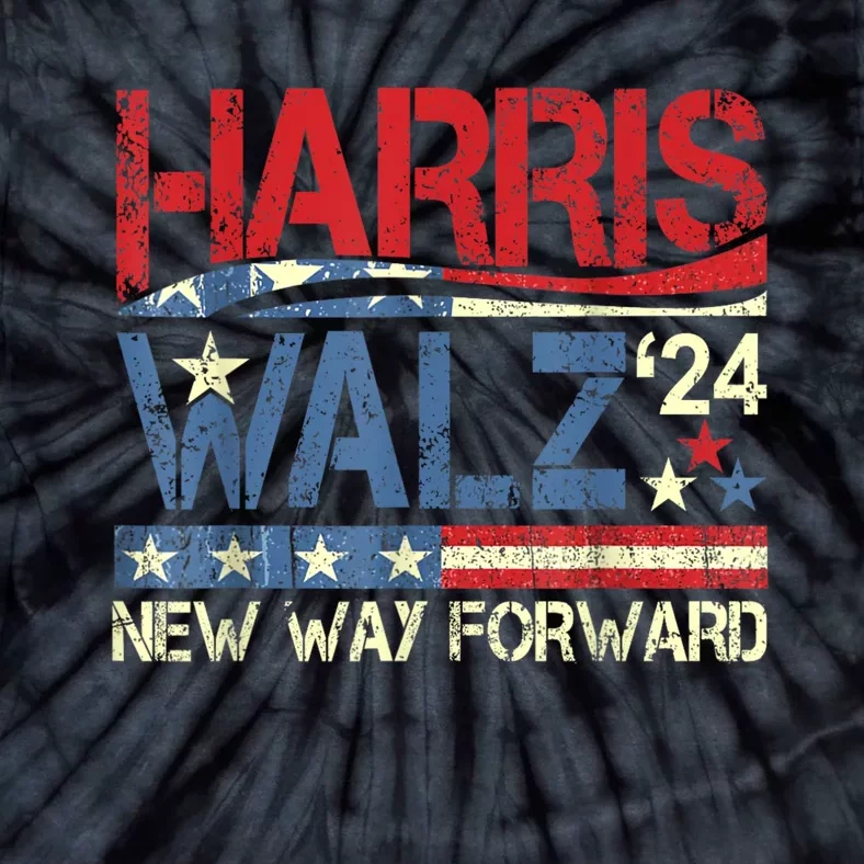 Kamala Harris Walz A New Way Forward Tie-Dye T-Shirt