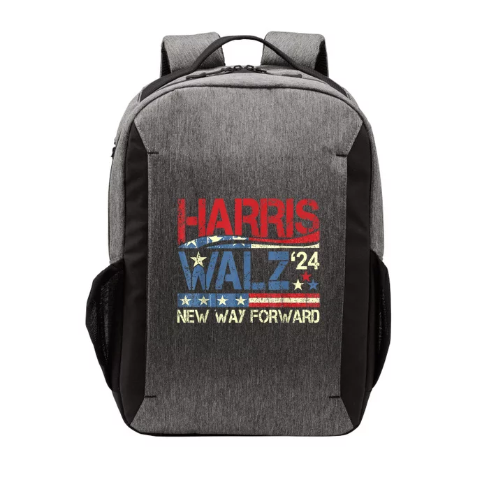 Kamala Harris Walz A New Way Forward Vector Backpack