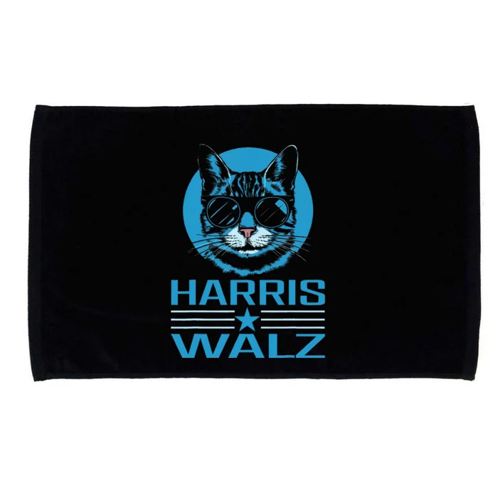 Kamala Harris Walz 2024 Democratic Vp President Microfiber Hand Towel