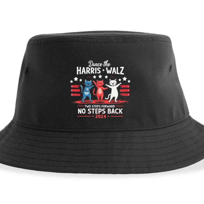 Kamala Harris Walz 2024 Waltz Dance Sustainable Bucket Hat