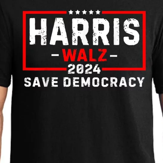 Kamala Harris Walz 2024 Harris Waltz Democratic Vp President Pajama Set