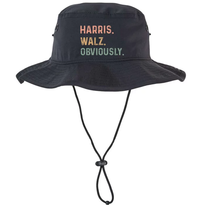 Kamala Harris Walz Obviously Legacy Cool Fit Booney Bucket Hat