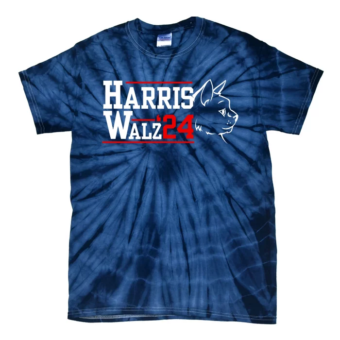 Kamala Harris Waltz Walz 2024 Presidential Tie-Dye T-Shirt