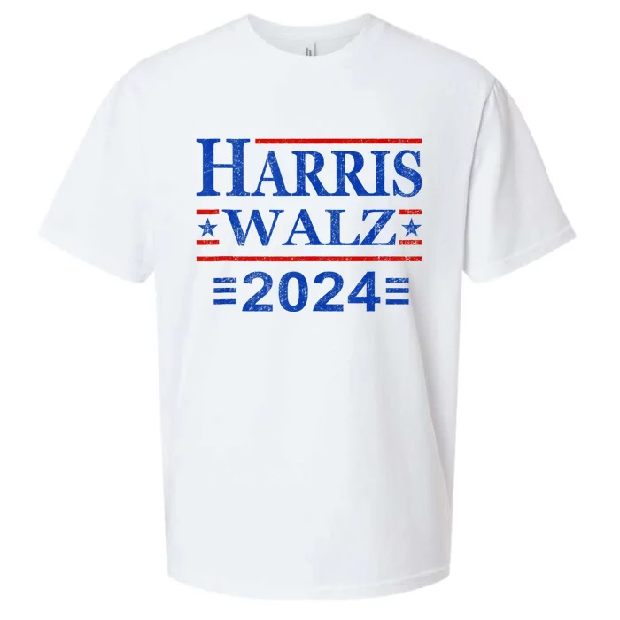 Kamala Harris Walz 2024 Harris Waltz Vp President 47th Flag Sueded Cloud Jersey T-Shirt