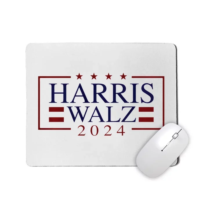 Kamala Harris Walz 2024 President Election Vote Usa Design Mousepad