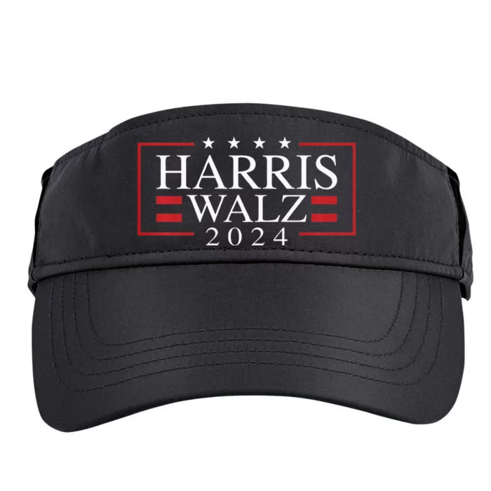 Kamala Harris Walz 2024 President Election Vote Usa Design Adult Drive Performance Visor