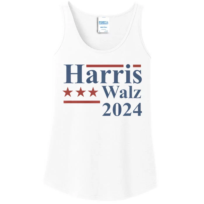 Kamala Harris Walz 2024 Ladies Essential Tank