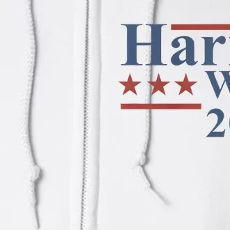 Kamala Harris Walz 2024 Full Zip Hoodie