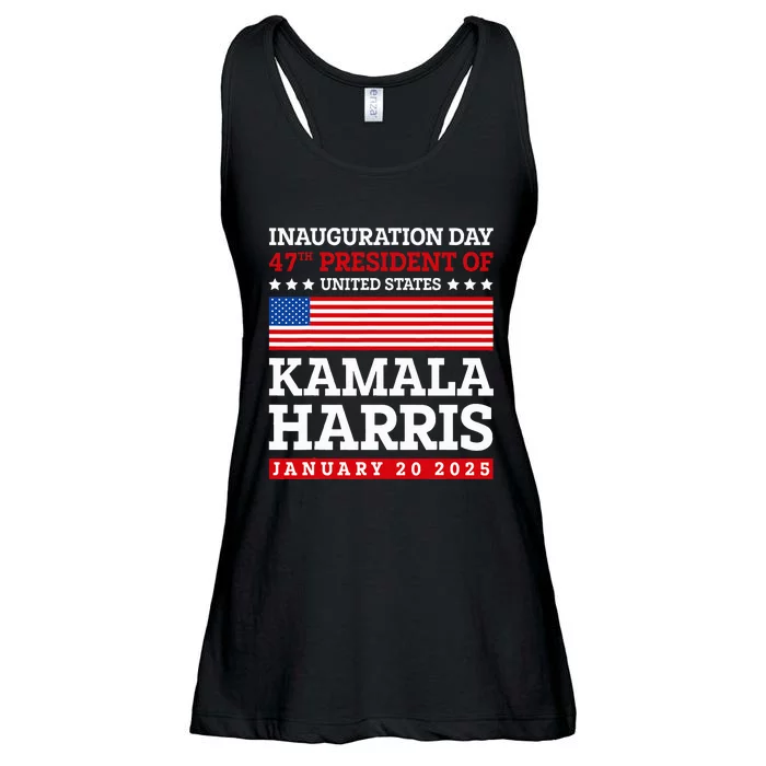 Kamala Harris Won 2024 Election Inauguration January 20 2025 Ladies Essential Flowy Tank