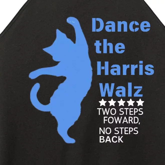 Kamala Harris Walz 2024 Waltz Dance 2 Steps Forward Women’s Perfect Tri Rocker Tank