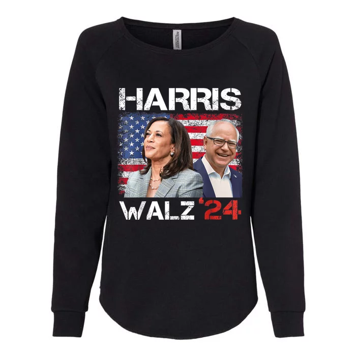 Kmala Harris Waltz 2024 Womens California Wash Sweatshirt