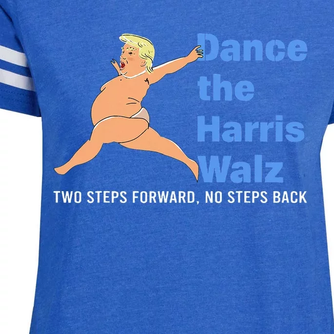 Kamala Harris Walz 2024 Waltz Dance Trump Enza Ladies Jersey Football T-Shirt