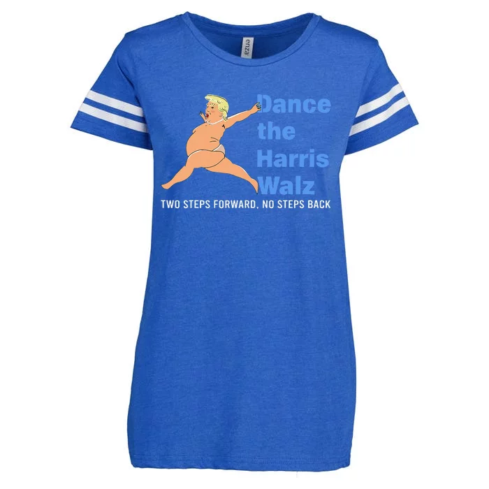 Kamala Harris Walz 2024 Waltz Dance Trump Enza Ladies Jersey Football T-Shirt