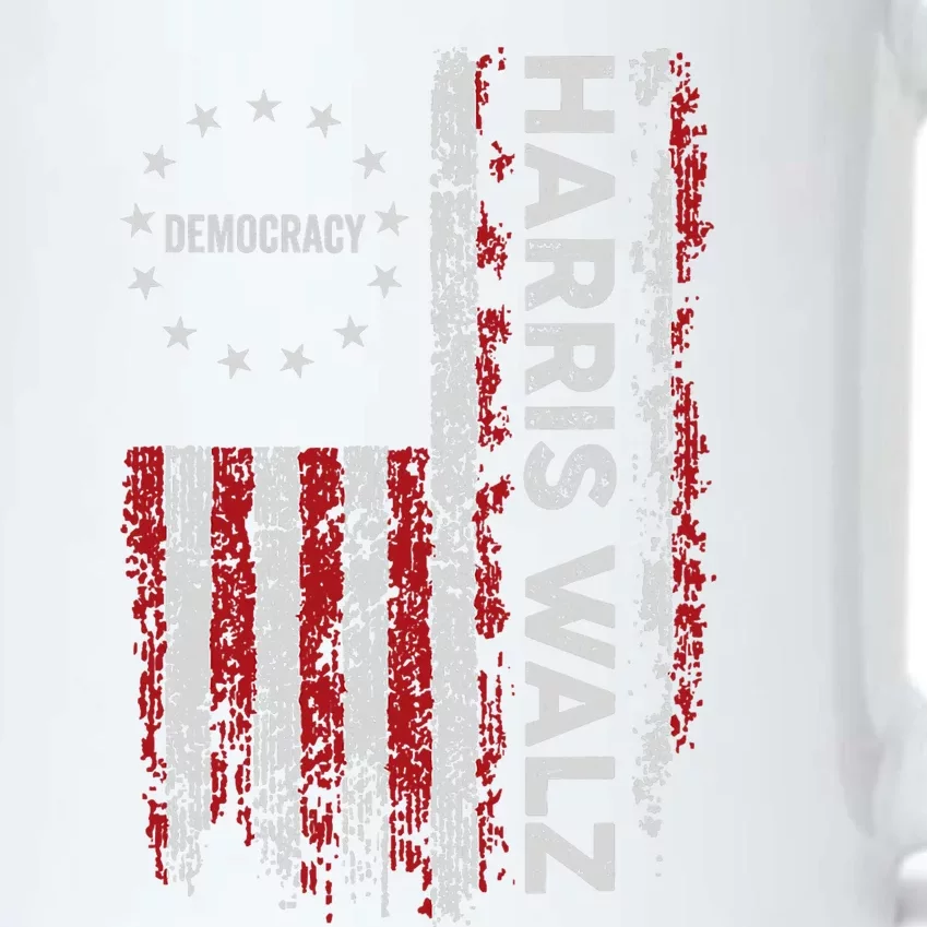 Kamala Harris Walz 2024 Harris Waltz Vp President 47th Flag Black Color Changing Mug