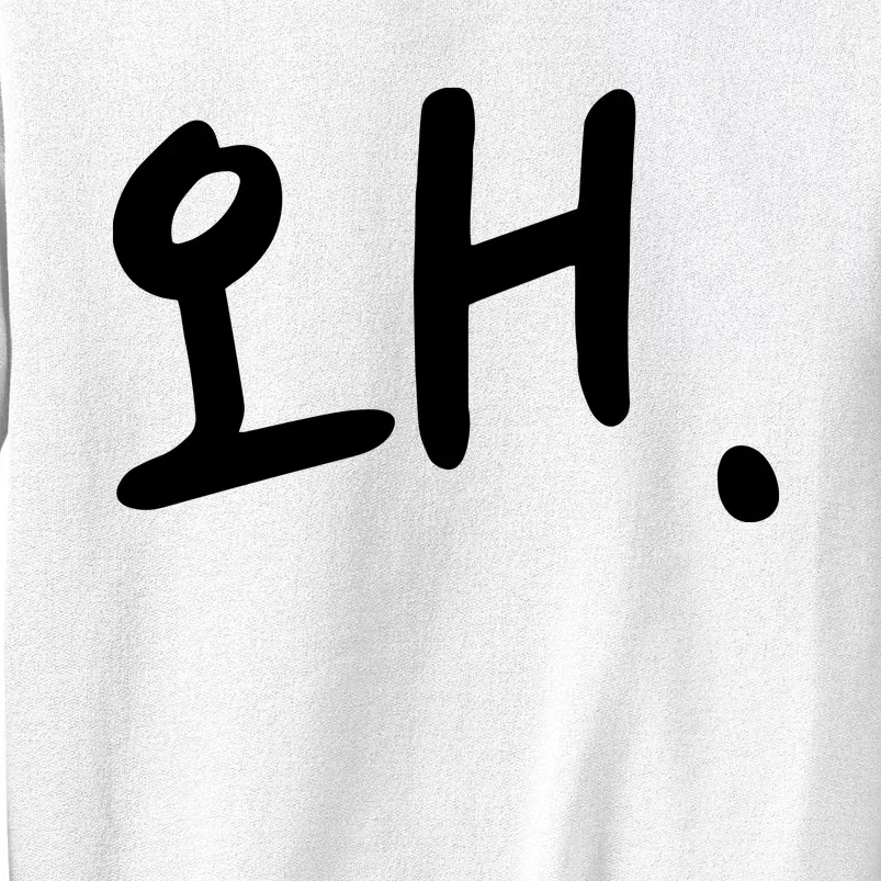 Korean Hangul Word Why Sweatshirt