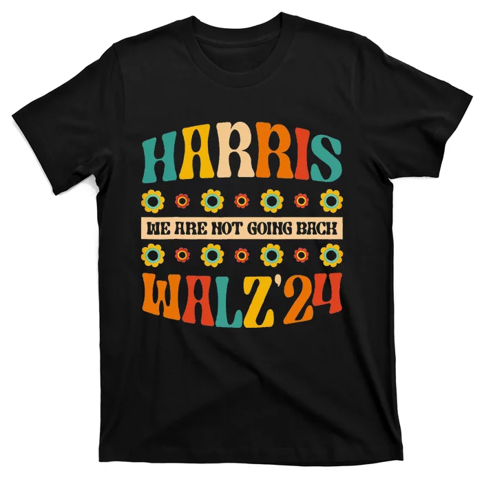 Kamala Harris Walz 2024 For President Election Campaign Boho T-Shirt