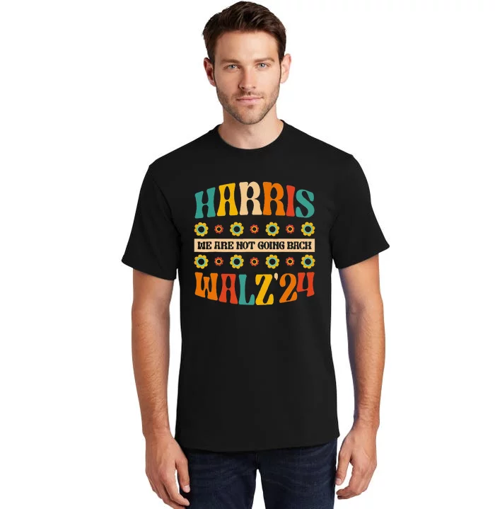 Kamala Harris Walz 2024 For President Election Campaign Boho Tall T-Shirt