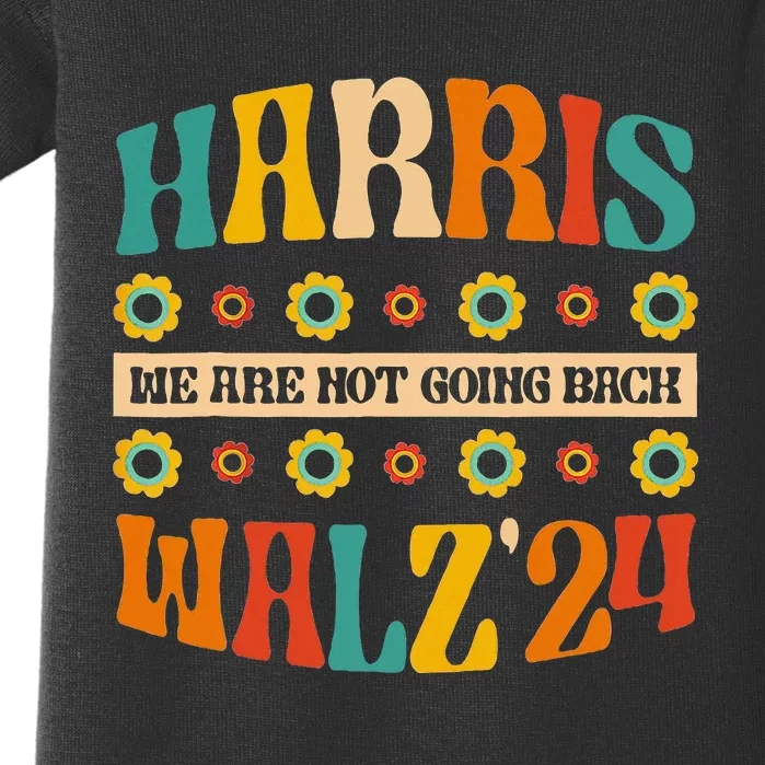 Kamala Harris Walz 2024 For President Election Campaign Boho Baby Bodysuit