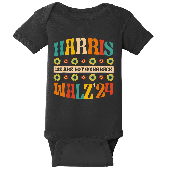 Kamala Harris Walz 2024 For President Election Campaign Boho Baby Bodysuit