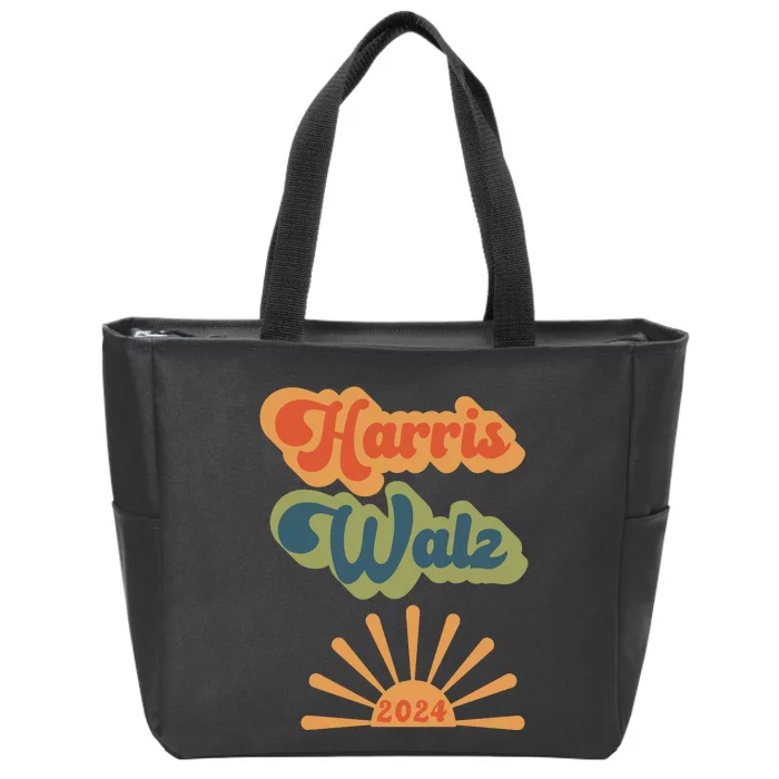 Kamala Harris Walz 2024 Zip Tote Bag