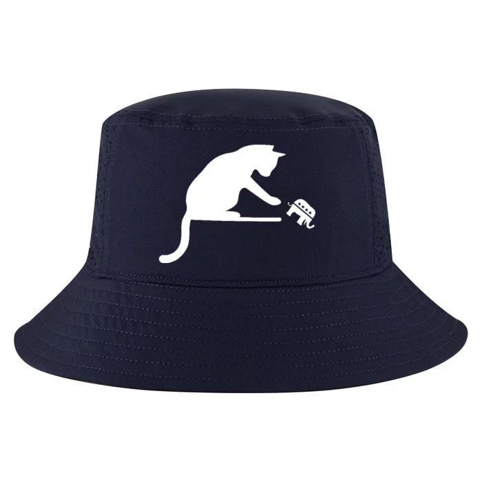 Kamala Harris Walz 2024 Harris Waltz Vp President Cat Ladies Cool Comfort Performance Bucket Hat