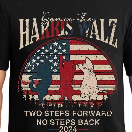 Kamala Harris Walz 2024 Waltz Dance 2 Steps Forward Pajama Set