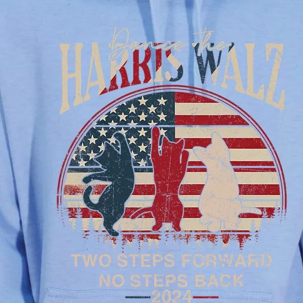 Kamala Harris Walz 2024 Waltz Dance 2 Steps Forward Not Back Unisex Surf Hoodie