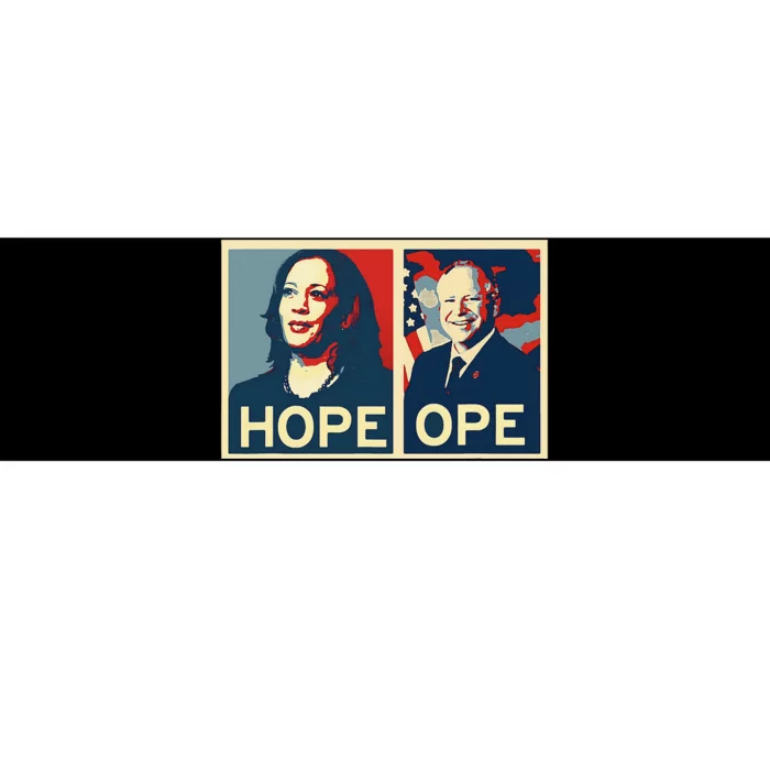 Kamala Hope Walz Ope Harris Walz 2024 Ope Vice President Gift Bumper Sticker