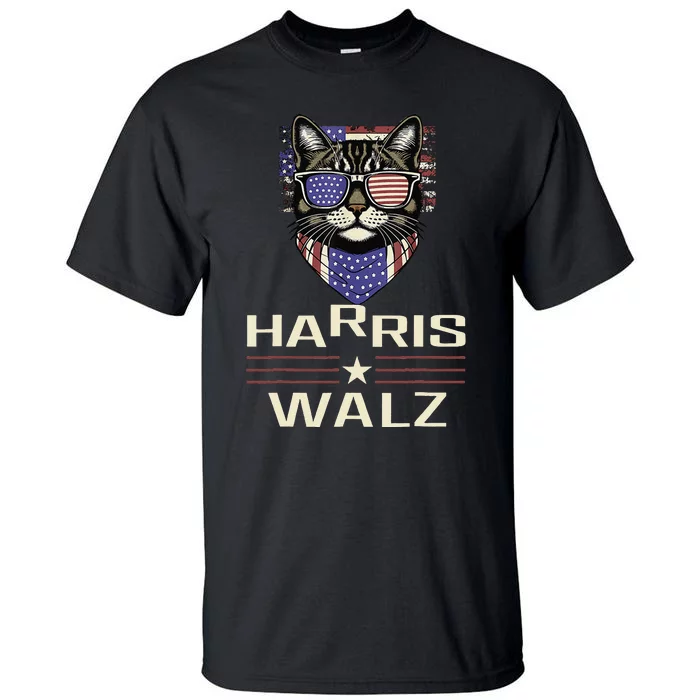 Kamala Harris Walz 2024 Harris Waltz Democratic Vp President Tall T-Shirt