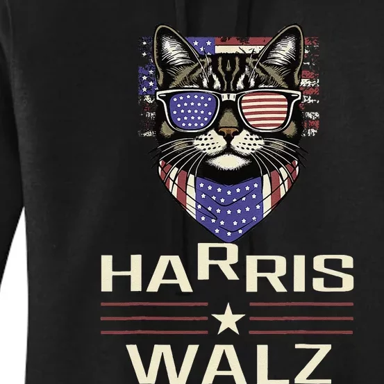 Kamala Harris Walz 2024 Harris Waltz Democratic Vp President Women's Pullover Hoodie